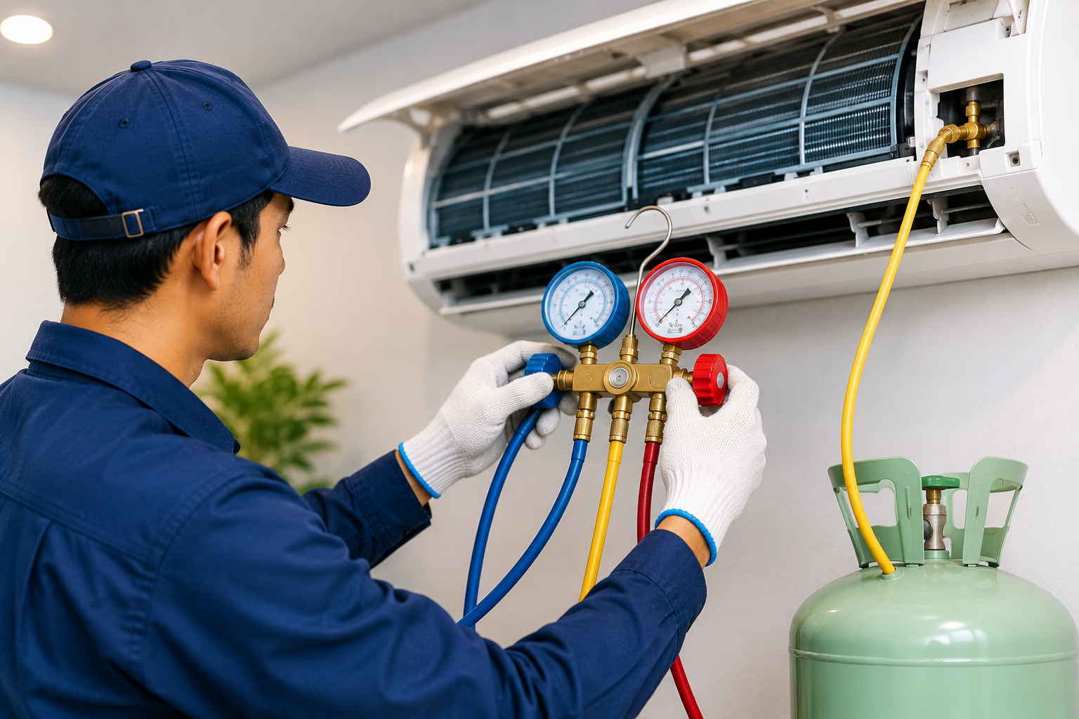 AC Gas Refilling